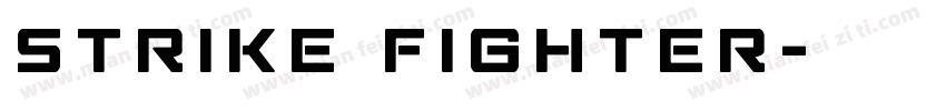 Strike Fighter字体转换